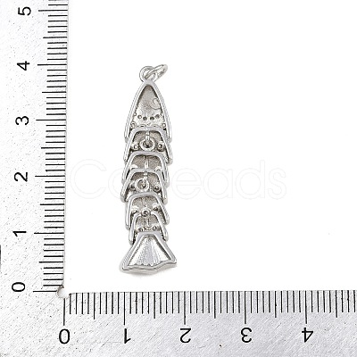 Brass Micro Pave Cubic Zirconia Pendants KK-A269-19P-1