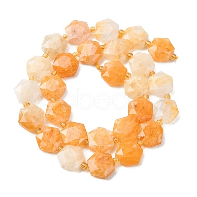 Natural Quartz Beads Strands G-H344-A03-01-1
