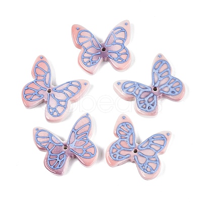 Handmade Porcelain Beads PORC-Q008-02B-1