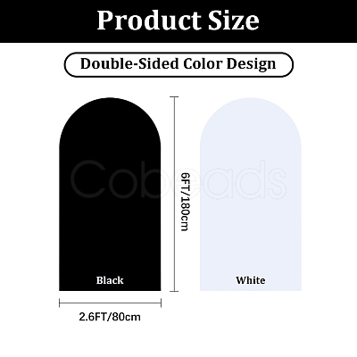 Cloth Arch Backdrop Cover for Birthday Party Wedding Baby Shower Decorations DIY-WH20079-044A-1
