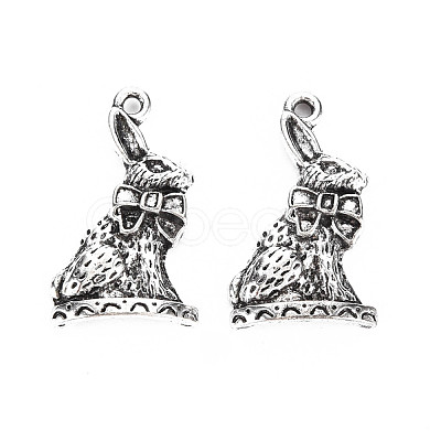 Tibetan Style Alloy Pendants PALLOY-T075-135AS-RS-1