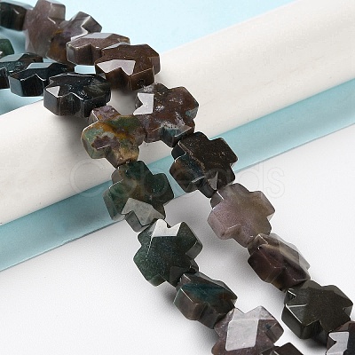 Natural Indian Agate Beads Strands LS-G-K357-C10-01-1