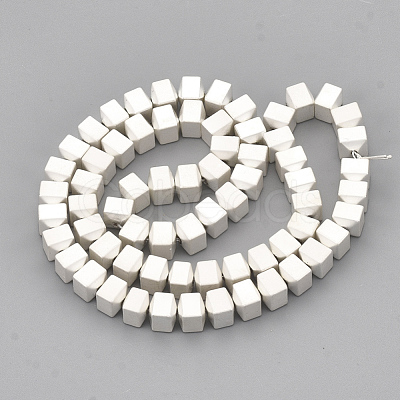 Electroplate Non-magnetic Synthetic Hematite Beads Strands G-T114-13-1