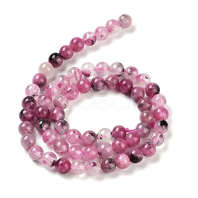 Natural Cherry Blossom Agate Beads Strands G-B076-A02-01-1