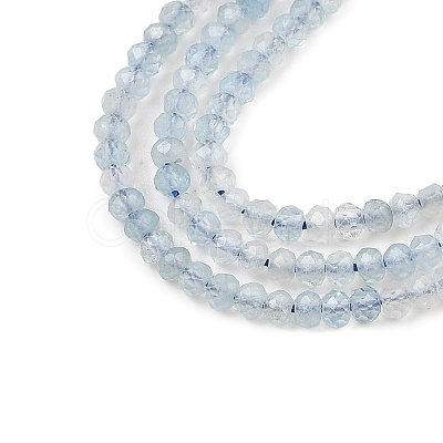 Natural Aquamarine Beads Strands G-ONLY-T-B04-01A-1