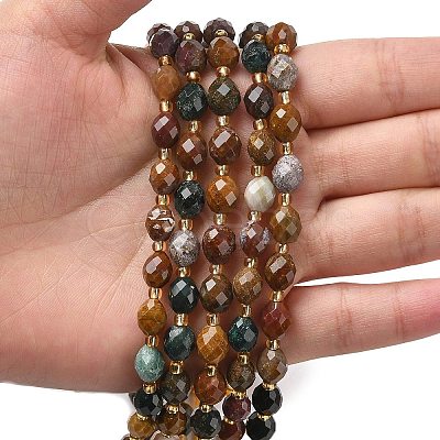 Natural Ocean Jasper Beads Strands G-F809-A36-01-1