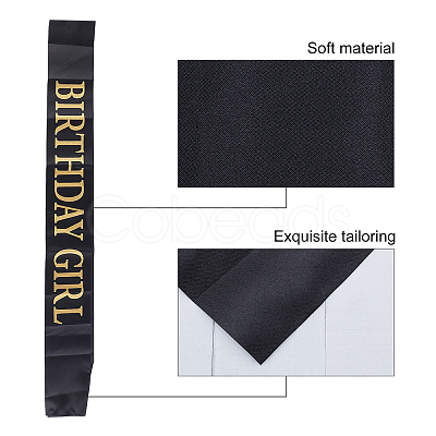 Birthday Crown Shoulder Strap Sets AJEW-WH0162-94-1
