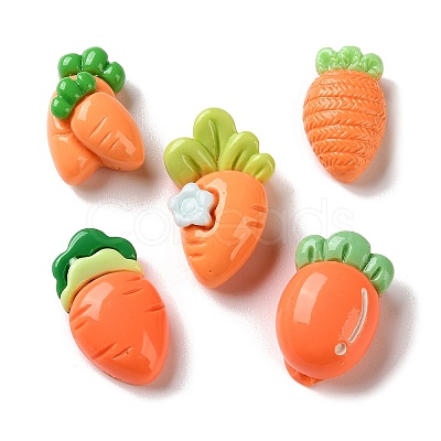 Opaque Resin Cabochons RESI-K043-32-1