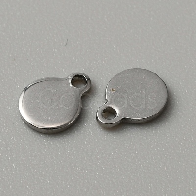 304 Stainless Steel Blank Charms STAS-WH0022-89A-P-1