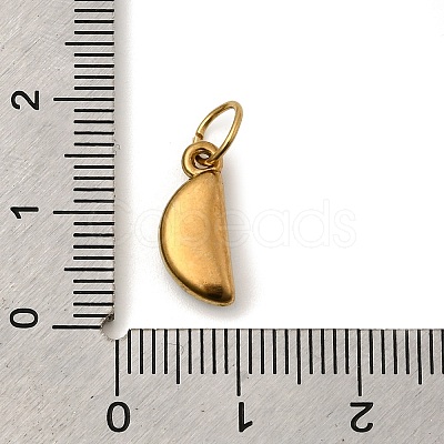 Printing 304 Stainless Steel Pendants STAS-K304-06C-G-1