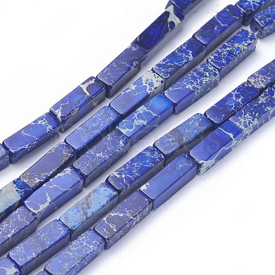 Natural Imperial Jasper Beads Strands G-L515-01-1