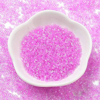 Transparent Colours Glass Seed Beads SEED-H003-01M-1