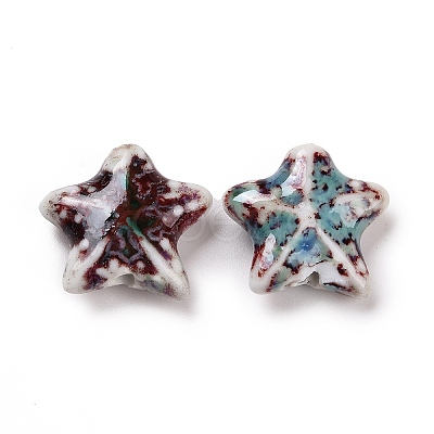 Handmade Porcelain Beads PORC-N004-27F-1