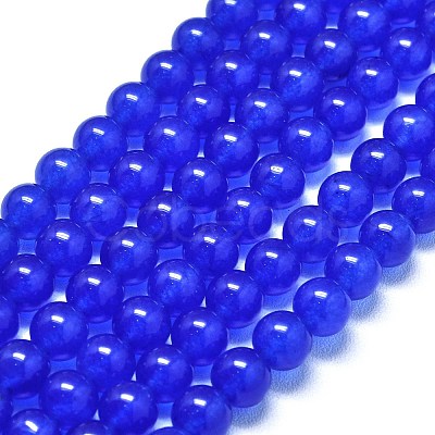 Natural Malaysia Jade Beads Strands G-L645-C01-4mm-19-1