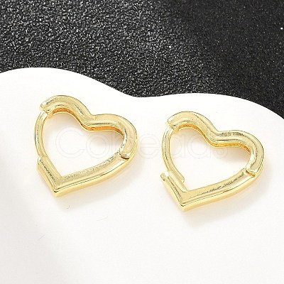 Brass Hoop Earrings for Women KK-CBAD104-05G-1