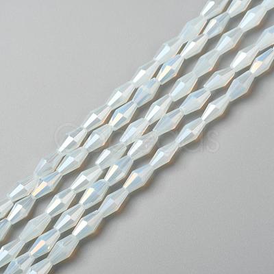 Imitation Opalite Glass Beads GLAA-P001-06A-01-1