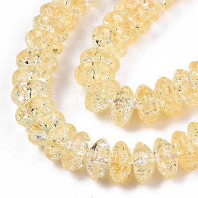 Crackle Glass Beads GLAA-S192-004G-1