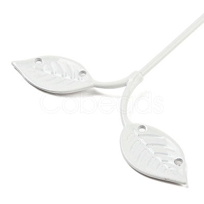 3 Sizes Bean Sprout Leaves Iron Earring Displays EDIS-E013-01B-1