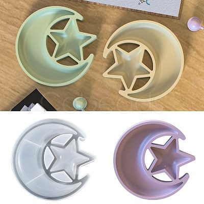 Moon with Star Silicone Molds LS-SIL-V005-07-1