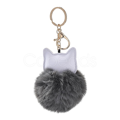 Cute Cat Keychain Plush Pendant for Bags and Wallets ST2511733-1