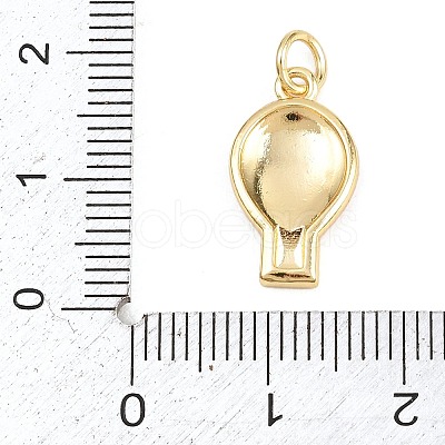 Brass Enamel Pendants KK-H273-18G-1