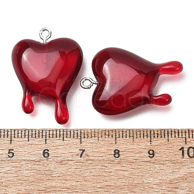 Transparent Resin Pendants AC-CBA0B6E-02A-1