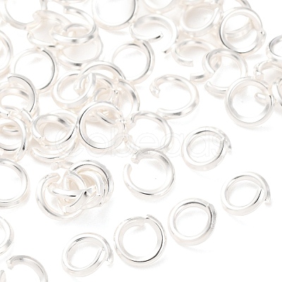 Brass Open Jump Rings KK-G604-08S-03-1