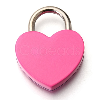 Alloy Padlock Mini Lock with Key AJEW-WH0171-19C-1