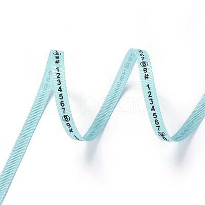 Polyester Grosgrain Ribbon SRIB-I004-07E-1