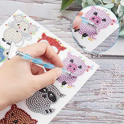 SUPERFINDINGS 1 Set Alloy DIY Diamond Painting Pen Tool DIY-FH0003-01-1