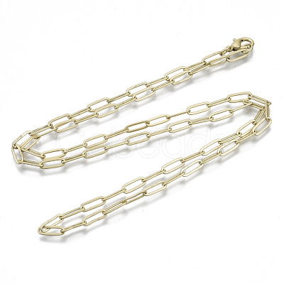 Brass Paperclip Chains MAK-S072-11A-MG-1