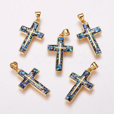 Freshwater Shell Pendants ZIRC-F057-05B-1