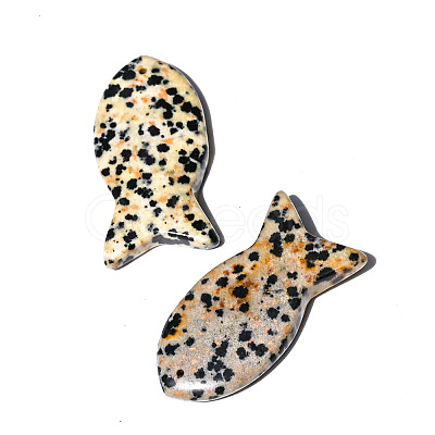 Natural Dalmatian Jasper Pendants PW-WG34072-07-1