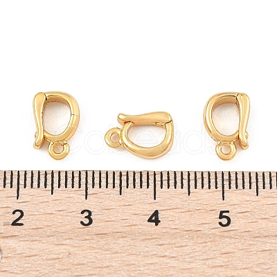 SHEGRACE Brass Fold Over Clasps XGR0145G-162G-1