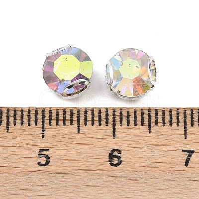 Flat Round Sew on Rhinestone Montee Beads STAS-B107-01D-02S-1