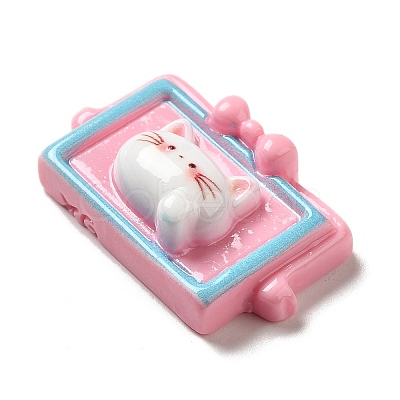 Cat Theme Opaque Resin Decoden Cabochons CRES-B020-02A-1