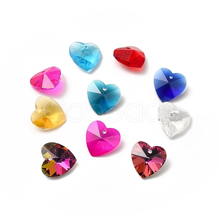 Glass Charms G030V18mm-M-1