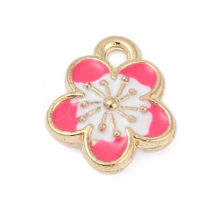 Alloy Enamel Pendants FIND-Z070-05G-01-1
