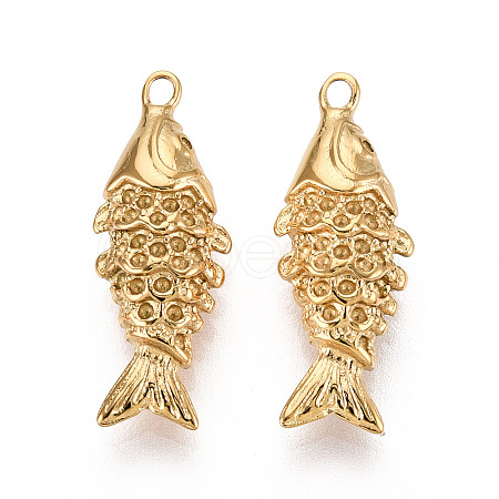 304 Stainless Steel Pendants STAS-A120-22G-1