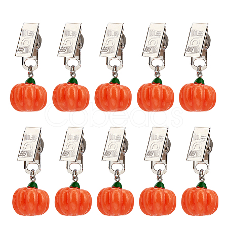 12Pcs Resin Imitation Fruit Tablecloth Weights HJEW-AR00006-1