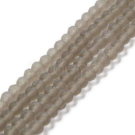 Transparent Glass Beads Strands EGLA-A034-T6mm-MD16-1