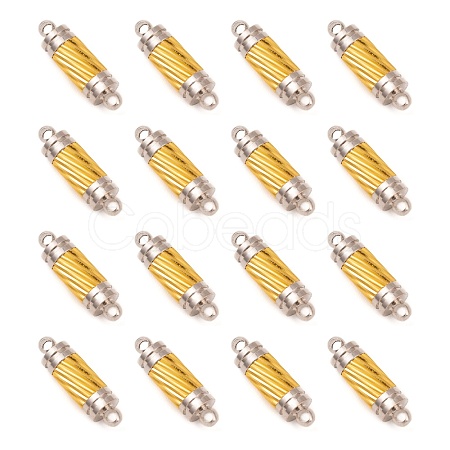 Brass Magnetic Clasps with Loops X-MC040-1-1