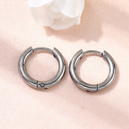 316F Stainless Steel Hoop Earrings EJEW-D341-01G-P-1