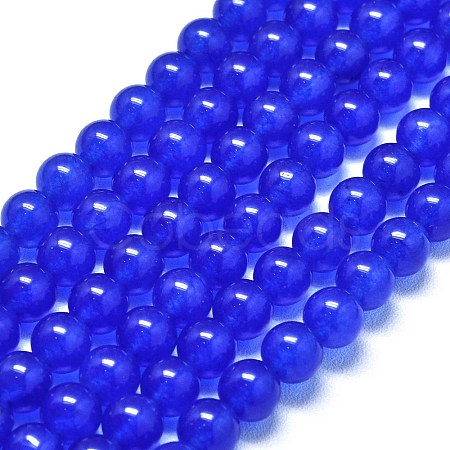 Natural Malaysia Jade Beads Strands G-L645-C01-4mm-19-1