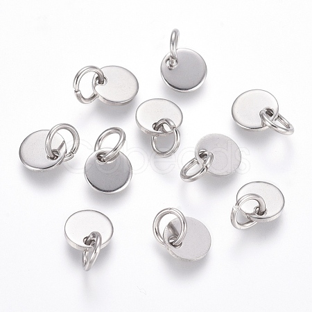 Non-Tarnish 304 Stainless Steel Charms STAS-I124-01A-P-1