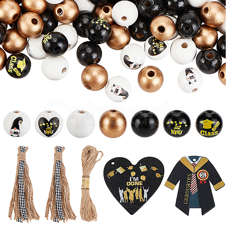 Beaded Pendant Decorations Kit DIY-OC0004-38-1