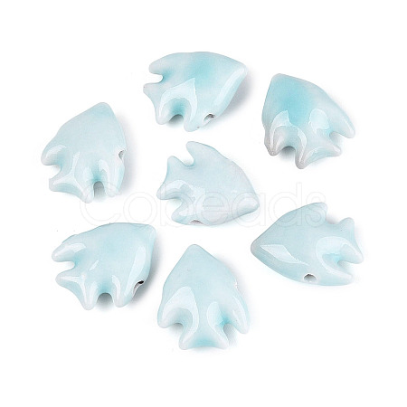 Handmade Porcelain Beads PORC-Q008-14D-1