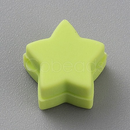 Star Silicone Focal Beads LS-SIL-TAC0008-08H-1
