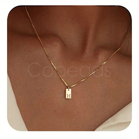 304 Stainless Steel Box Chain Necklaces FS-WG1FEB4-17-1