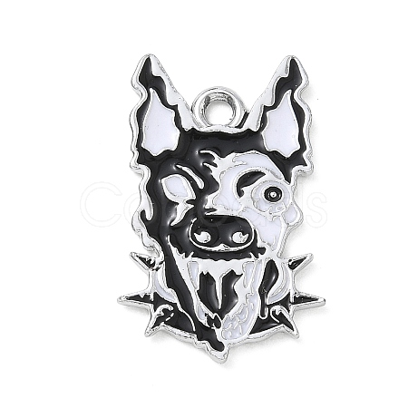 Halloween Alloy Enamel Pendants AL-CBA492B-01H-P-1